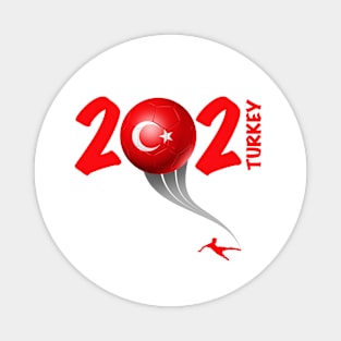 Turkey Euro Soccer 2021 Magnet